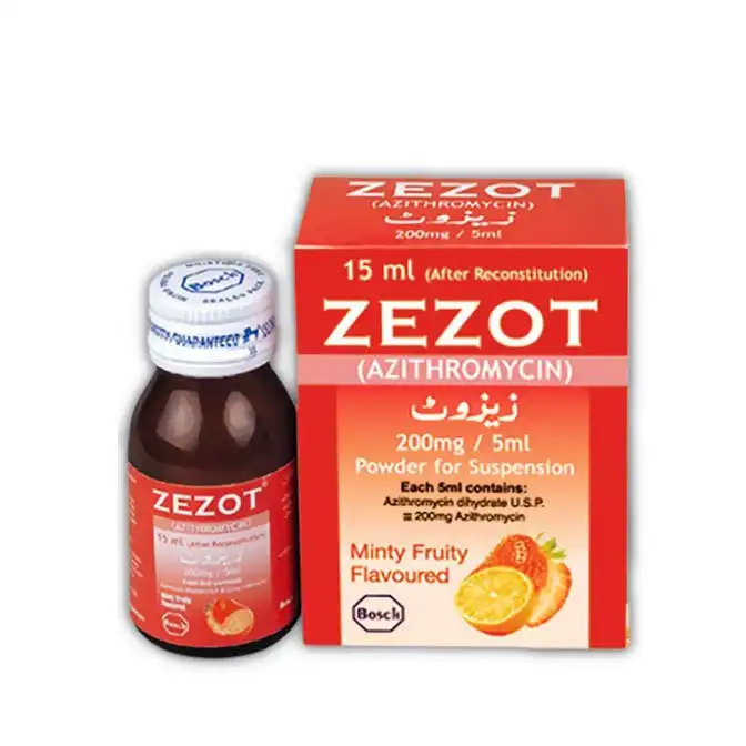 Zezot 15ml Suspension 200mg